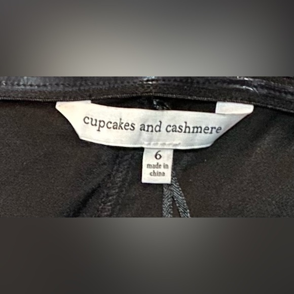 Anthropologie I Cashmere & Cupcakes Havana Off Shoulder Cap Sleeve Jumpsuit - Picture 6 of 7